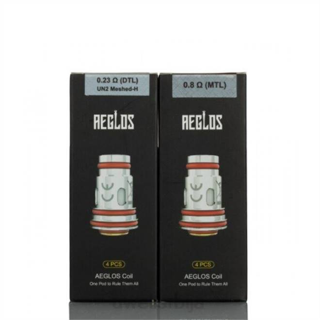 UWELL AEGLOS калемови | 4-пацк п1 ун2 месхед-х 0.6охм 4TVT270 | BUY UWELL VAPE