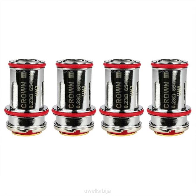 UWELL CROWN 3 калемови (4 пакета) 0.5охм 4TVT93 | UWELL ONLINE SHOP