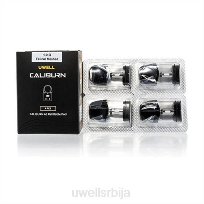UWELL CALIBURN A3 замена махуна | 4-пацк 1.0охм 4TVT18 | UWELL VAPE FLAVOURS